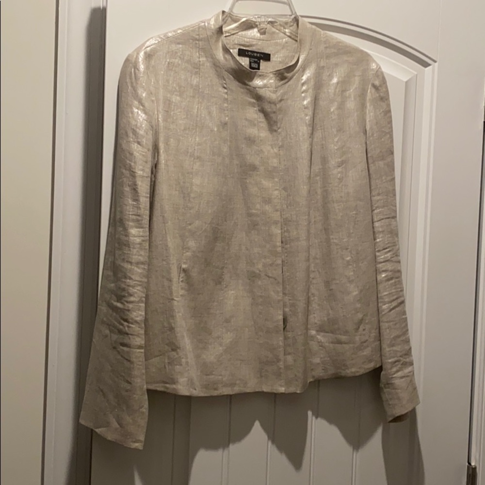 Fabulous linen jacket